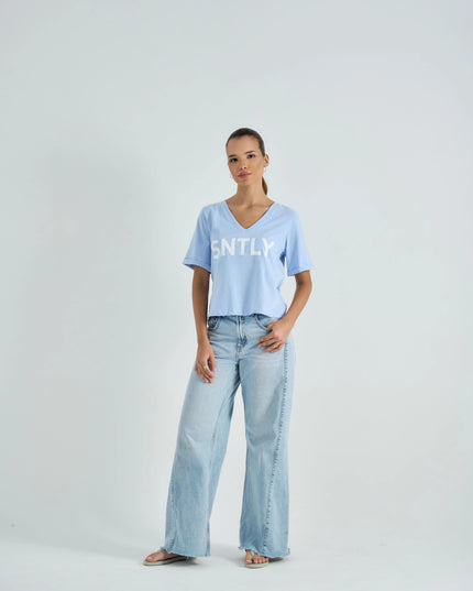 Graphic Print Tee in Everyday Cotton Comfort